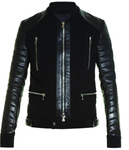 Men's Black Racer Biker Jacket Motorcycle PU Leather Jacket Cool Zipper Pockets Fashion Coats