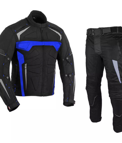 2-Piece Cordura/Textiles Motorbike Suit with Protectors Waterproof Breathable Touring Jacket Pants Motocross Racing Suit 2023 (Copy)