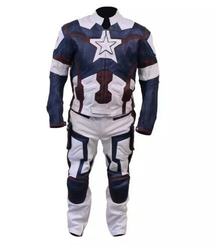 Two Piece Cowhide Leather Motorbike Racing Suit 2023 Blue, White & Brown Stylish with Protectors Breathable Touring Jacket Pants Motocross Riding Suit